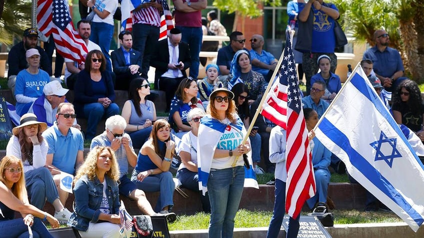 Antisemitism rally in Las Vegas