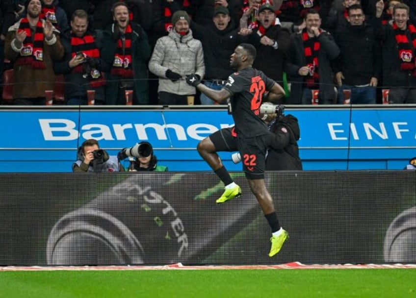 Bayer Leverkusen's Nigerian forward Victor Boniface could return at the end of March.