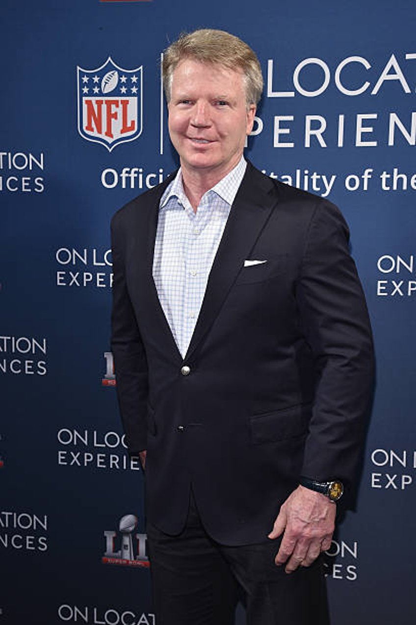 Former football player Phil Simms attends On Location Experiences' 51 Days To Super Bowl LI Celebration at STK Rooftop on December 14, 2016 in New...