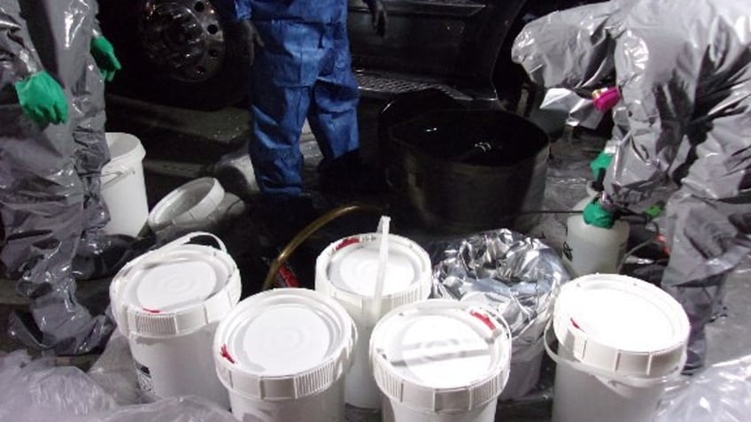 border agents seize 200 pounds of liquid meth hidden in tractor fuel tank traffickers will try anything