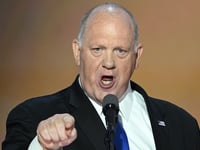 Border czar Tom Homan defends ICE agents masking up in clash with podcast host: 'Let me answer'