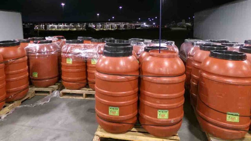 barrels of jalapeno paste