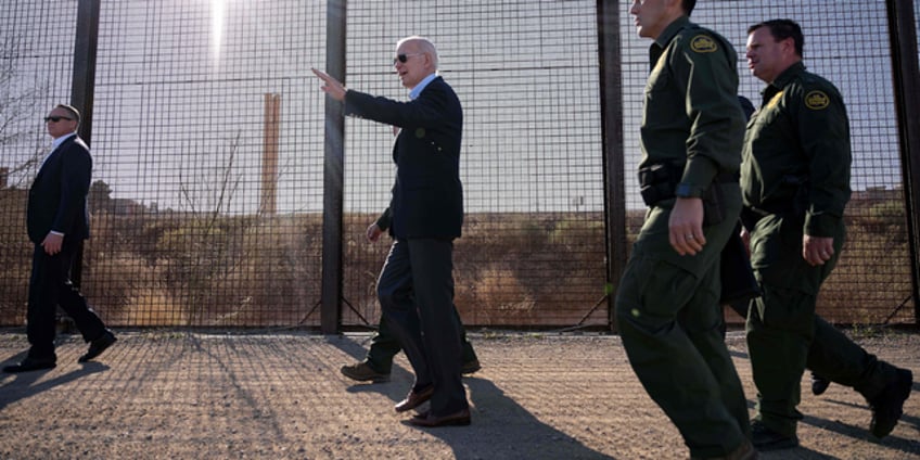 border wall emerges as flashpoint between gop biden admin as migrants numbers rise again