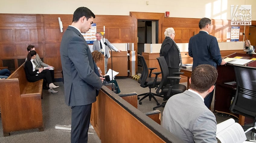 Matthew Nilo appears in court at the Suffolk County Superior Courthouse