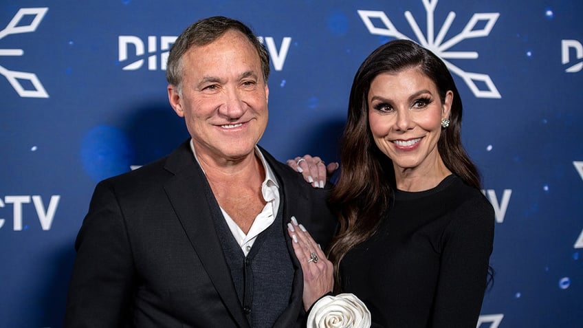 Terry Dubrow with Heather Dubrow on the red carpet