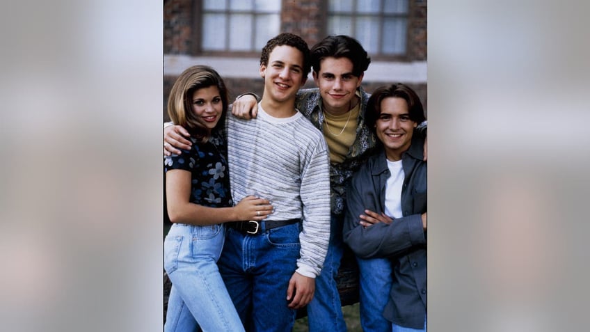 A photo of the "Boy Meets World" cast