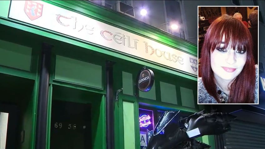 Ceili's house bar with profile of sarah mac