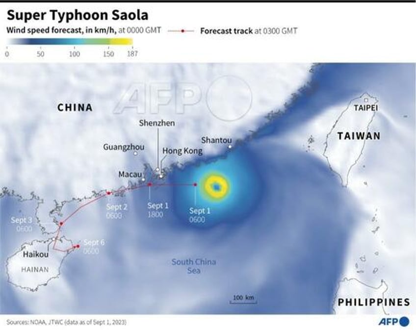 brace for the worst super typhoon saola barrels towards south china