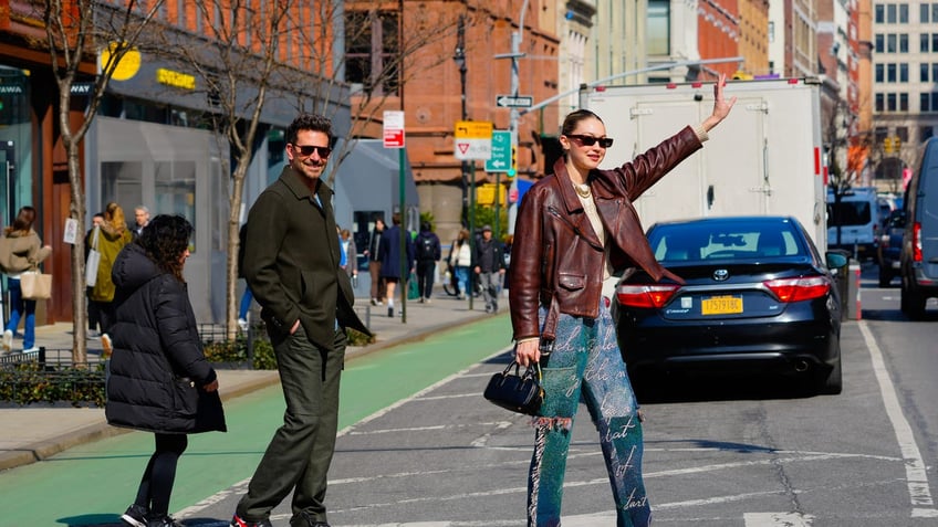 Gigi Hadid and Bradley Cooper