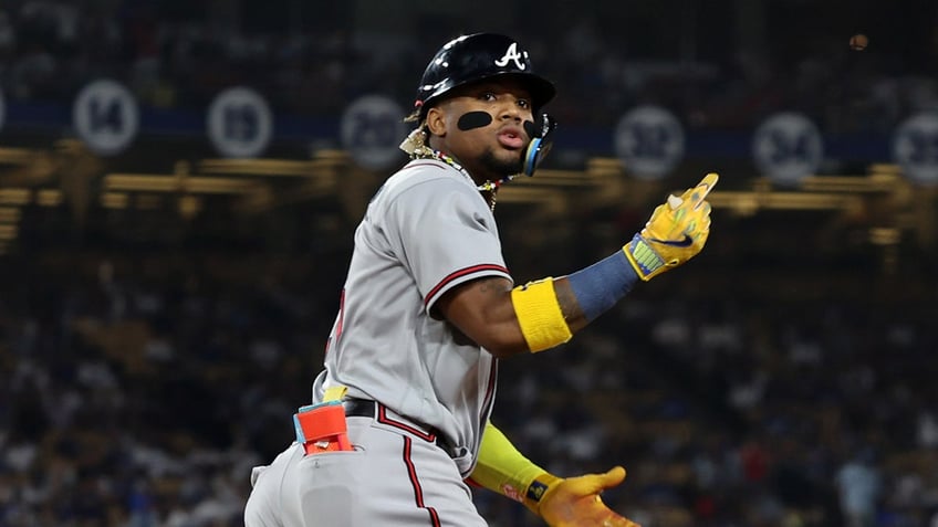 braves superstar ronald acuna jr reaches unprecedented mlb milestone hours after getting married