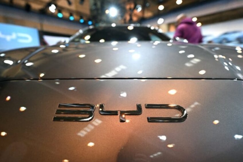 Chinese auto giant BYD says it has broken its contract with the company employing some of