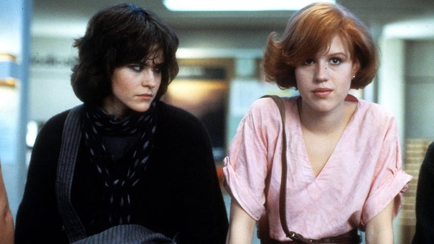 Ally Sheedy and Molly Ringwald in "The Breakfast Club."