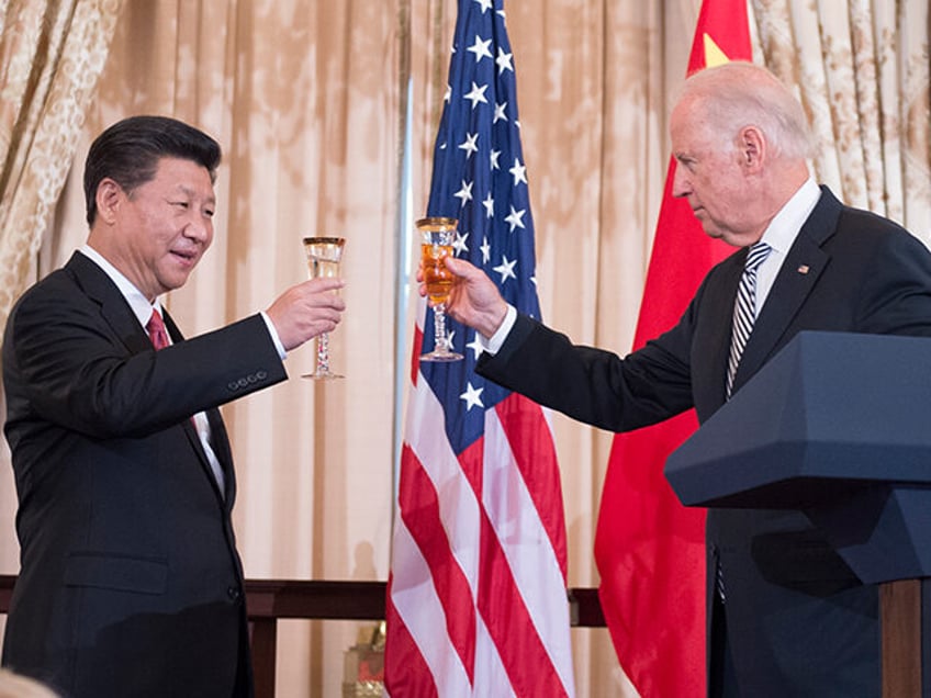 breaking biden cozies up to china in disturbing oil plot