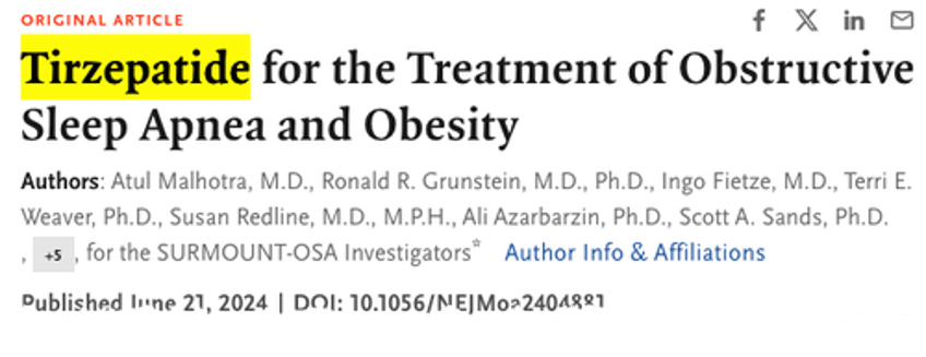 breakthrough eli lilly weight loss drug data to treat obesity sleep apnea sends cpap device makers plunging