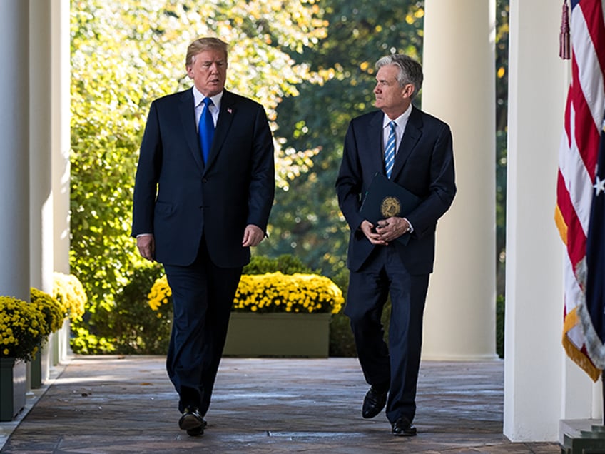 WASHINGTON, DC - NOVEMBER 02: (L to R) U.S. President Donald Trump walks with his nominee