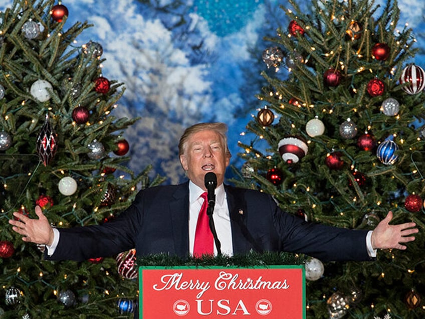 President-elect Donald Trump speaks during a rally in Orlando, Fla., Friday, Dec. 16, 2016. (AP Photo/Willie J. Allen Jr.)