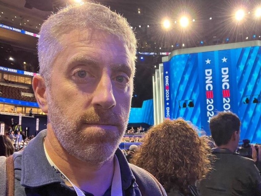 Joel Pollak at the 2024 Democrat National Convention