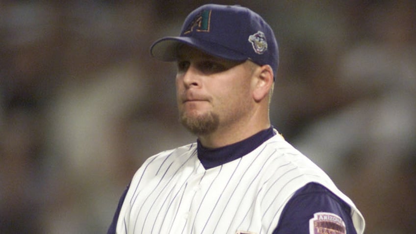 Greg Swindell in the 2001 World Series