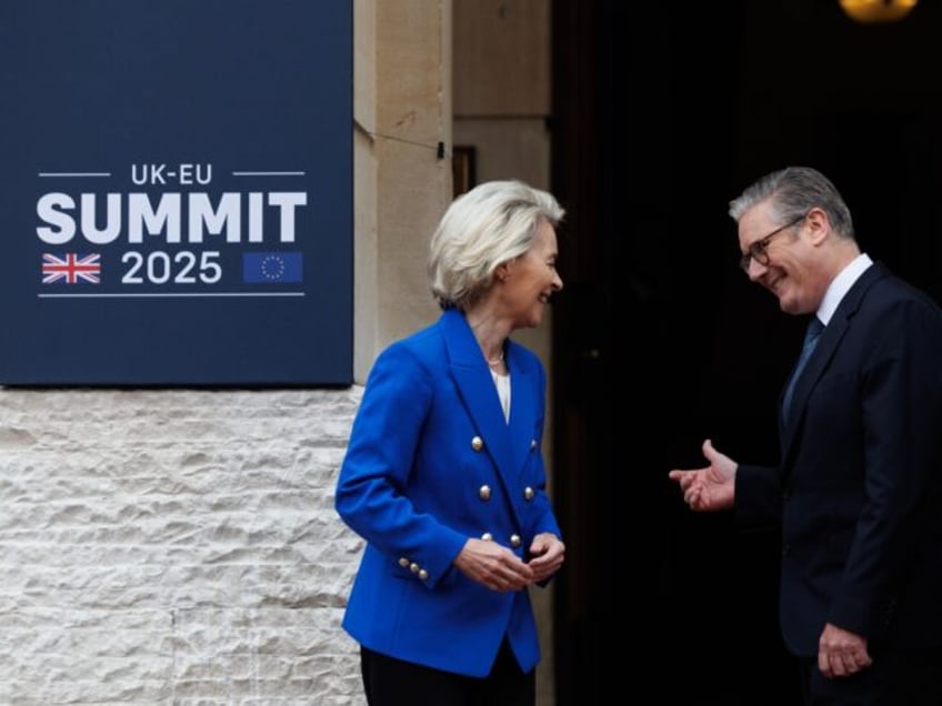 19/05/2025. London, United Kingdom. Prime Minister Keir Starmer hosts Ursula von der Leyen