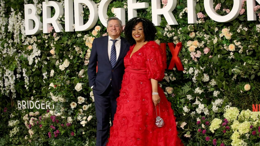 Ted Sarandos and Shonda Rhimes