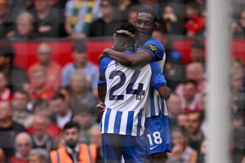 brighton thump man utd as man city come from behind