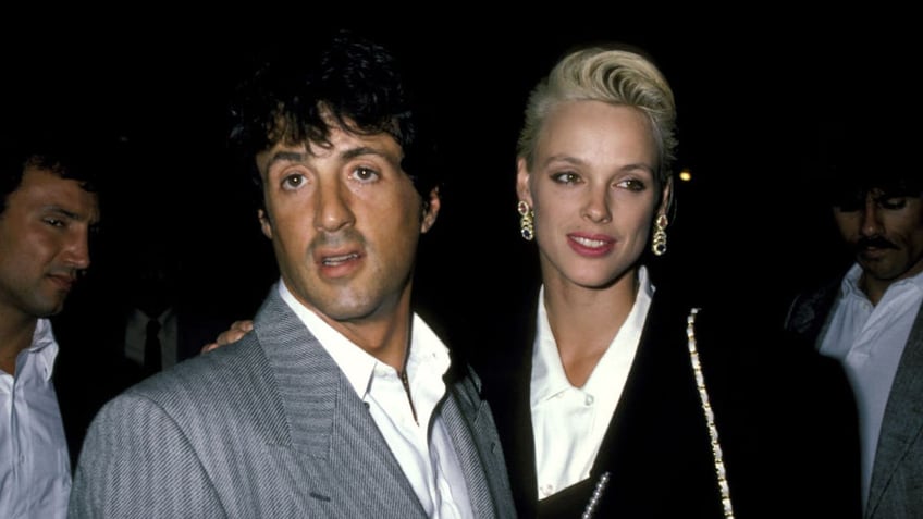 brigitte nielsen never thinks about ex sylvester stallone what was his name again