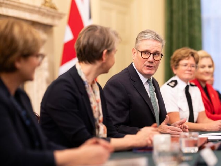 25/11/2024. London, United Kingdom. Prime Minister Keir Starmer and Home Secretary Yvette