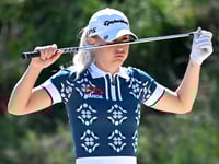 British golfer Charley Hull forced to withdraw from tournament after collapsing twice