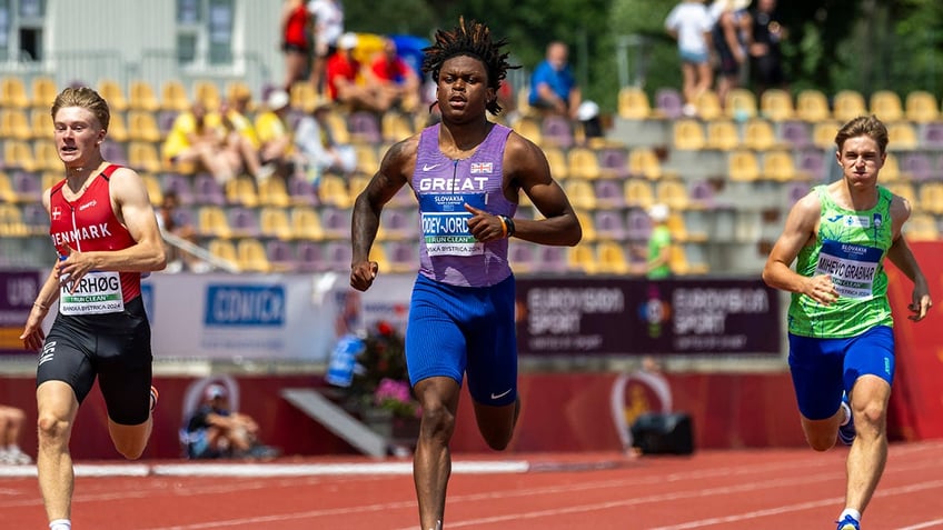 Jake Odey-Jordan men's 200m