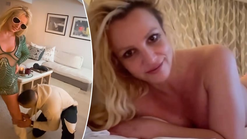 britney spears explains posing nude on social media i feel sexy