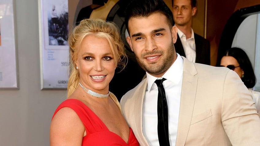 Britney Spears and Sam Asghari