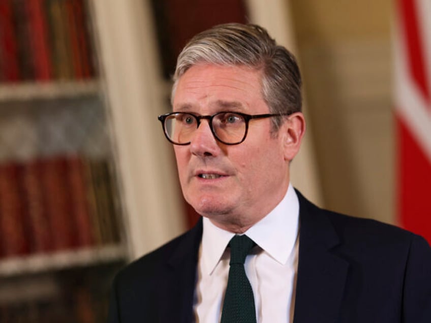 06/08/2024. London, United Kingdom. Prime Minister Keir Starmer speaks to the media follow