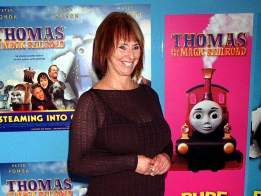 Britt Allcroft, writer, producer and director of the children's film Thomas and the Magic