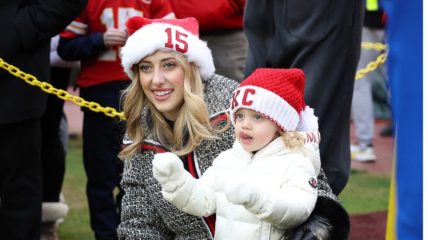 Brittany Mahomes with daughter, Sterling Skye