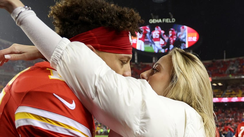 Patrick Mahomes and Brittany Mahomes