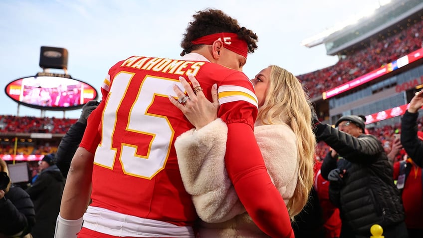 Brittany Mahomes and her husband