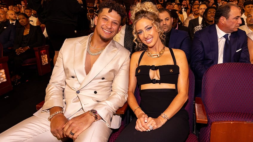 Patrick and Brittany Mahomes