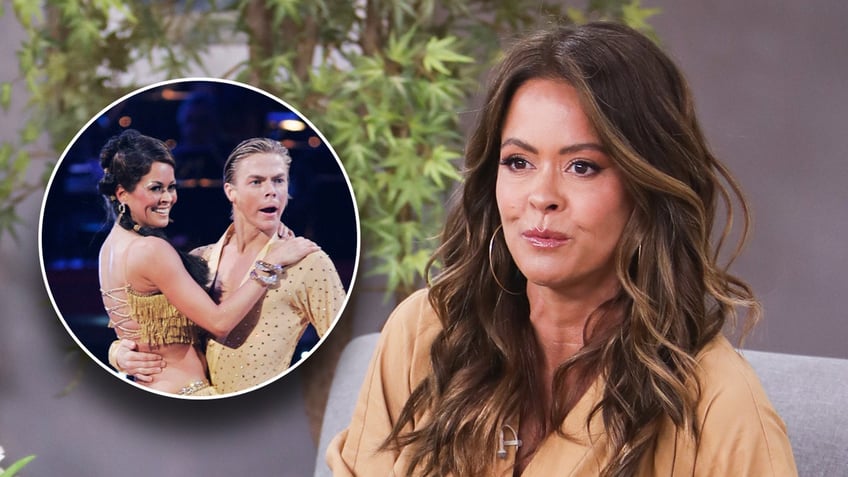 brooke burke hasnt spoken to derek hough after affair confession its so not a big deal