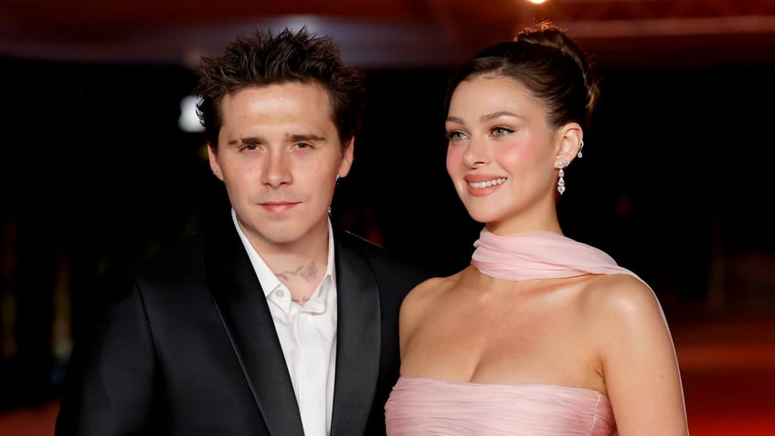 Brooklyn Beckham and Nicola Peltz red carpet