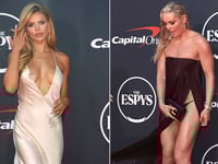 Brooks Nader and Lindsey Vonn suffer wardrobe malfunctions at ESPY Awards