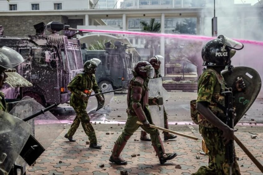 Kenyan police have been accused of using excessive force against protesters