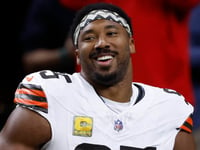 Browns' Myles Garrett has words for Steelers' TJ Watt ahead of AFC North battle