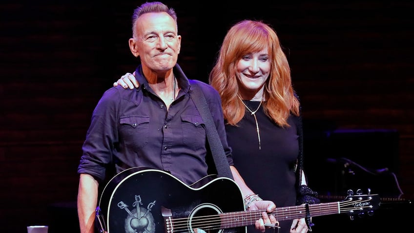 Bruce Springsteen and wife