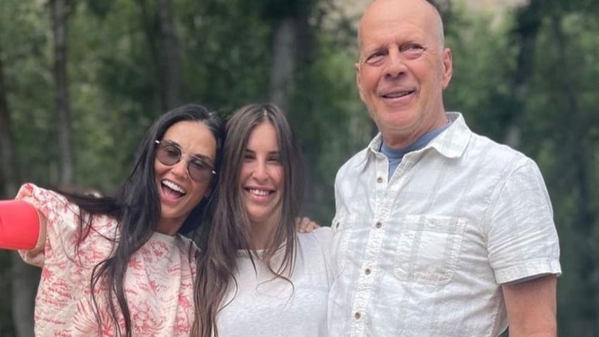 bruce willis daughter tallulah gets emotional over photos with dad my whole damn heart