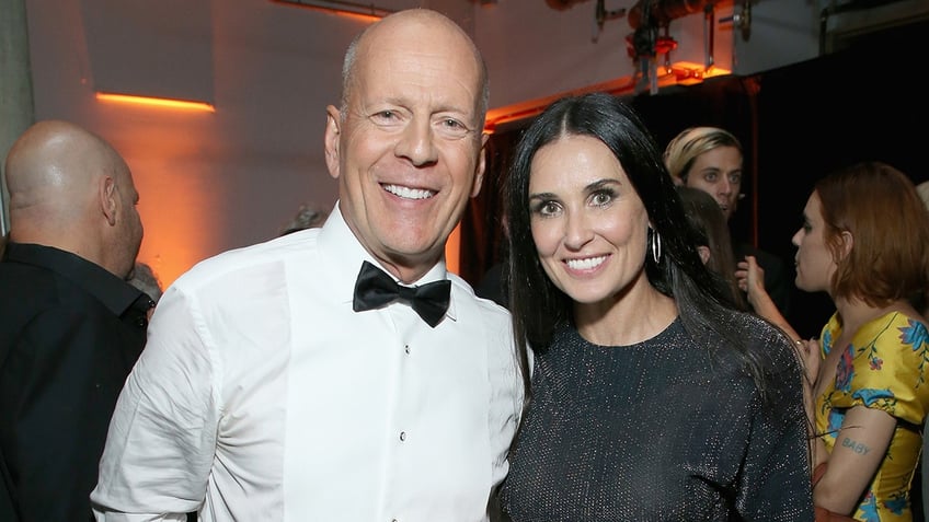 bruce willis demi moore and arnold schwarzenegger maria shriver still have forever relationships