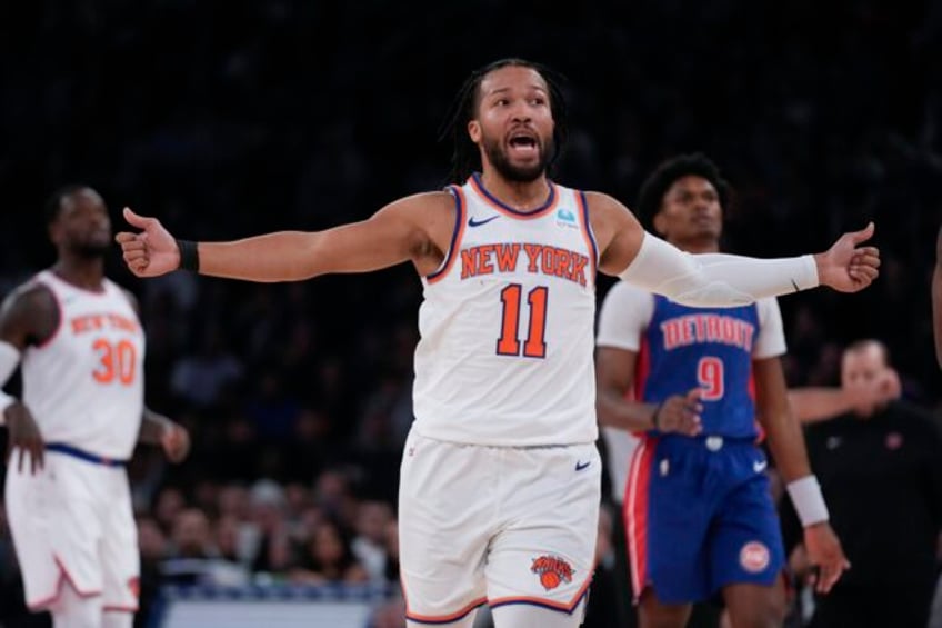 brunson scores 42 knicks send pistons to franchise record 16th straight loss