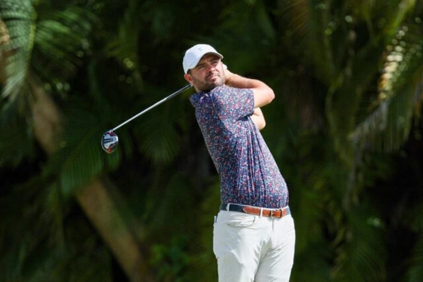 Wesley Bryan held on to the lead at the PGA Tour's Puntacana Championship on Saturday.