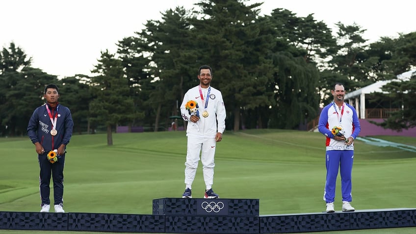 Xander Schauffele wins gold