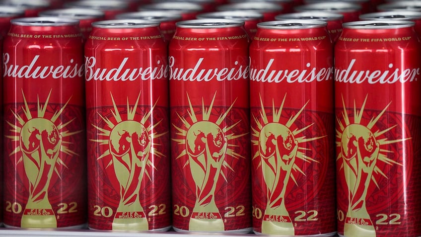 Budweiser cans