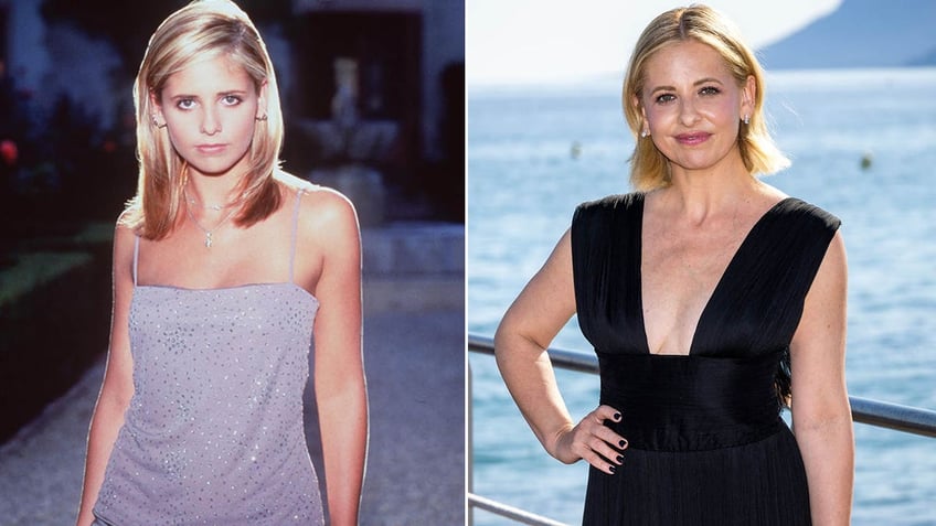 sarah michelle gellar on buffy/sarah michelle gellar in cannes split